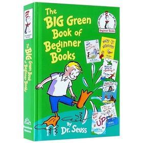 英文原版绘本 苏斯博士故事选集6合1 The Big Green Book of Beginner Books 大绿书 Dr Seuss书单 儿童入门故事图画书