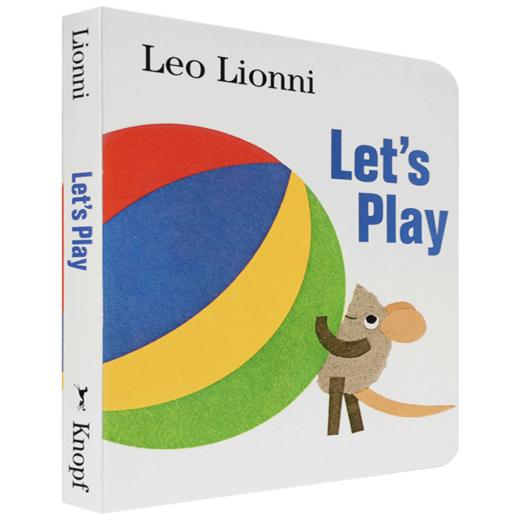 英文进口绘本 Leo Lionni 里欧.里奥尼作品 Let's Play 一起玩吧 儿童纸板书 用简单的词语引导孩子学习英语拼图画儿童读物 商品图4