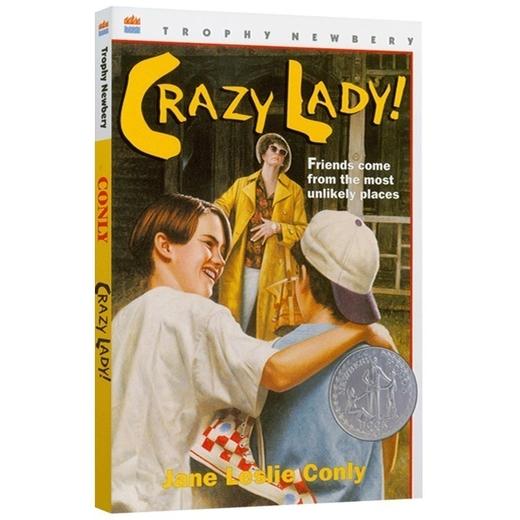 谁知我心 英文原版绘本 Crazy Lady 疯狂的女士 英文版青少年小说 纽伯瑞银奖 儿童文学读物 正版进口书 商品图0