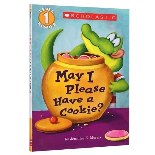 英文原版分级读物书 May I Please Have A Cookie 我可以吃块饼干吗 英文版 学乐正版英语书 4-8岁儿童礼貌启蒙绘本 商品图0