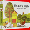 母鸡萝丝去散步 英文原版绘本 廖彩杏书单  英文版幼儿童英语启蒙绘本书 纸板书 Rosies Walk Board Book 图画故事 商品缩略图1