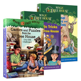 神奇树屋练习册3本套装 英文原版 Magic Tree House 英文版儿童英语初级章节书伴读本 美国中小学生课外阅读 正版进口少儿益智游戏