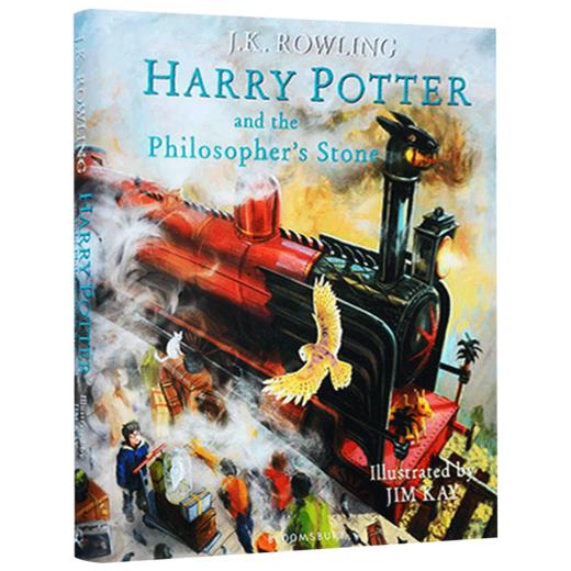 哈利波特与魔法石 英文原版小说 Harry Potter and the Philosopher s Stone 彩色插图大开本 彩色绘本 进口原版英文书 正版书籍 商品图4