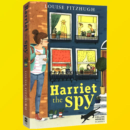 小间谍哈瑞特 英文原版 Harriet the Spy 小侦探哈里特 英文版儿童小说 超级大间谍 正版英语书 商品图1