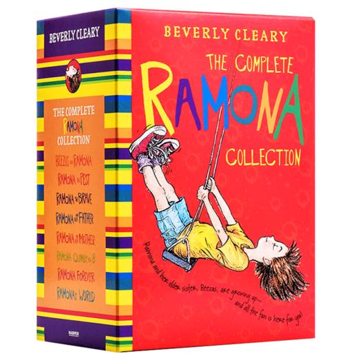 雷梦拉系列全8册套装 英文原版小说 The Complete Ramona Collection 纽伯瑞奖 儿童文学 小学生课外阅读英文版进口桥梁书正版 商品图4