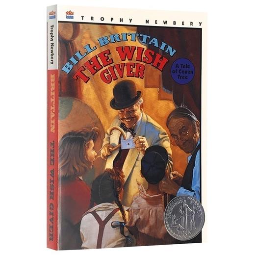 五毛钱的愿望 英文原版童书 The Wish Giver 1984年纽伯瑞银奖 儿童文学小说 英文版进口课外阅读启蒙故事书 正版 商品图1