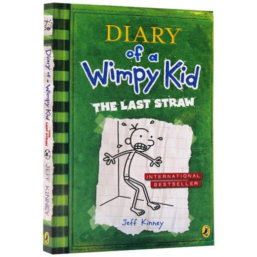 小屁孩日记3 救命稻草 英文原版小说 Diary of a Wimpy Kid 6-12岁儿童图画故事书 漫画 国外校园儿童文学 商品图1