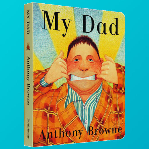 我爸爸 英文原版绘本 My Dad 英文版 幼儿英语启蒙纸板书 情商管理绘本故事书  Anthony Browne 安东尼布朗英语书 商品图2