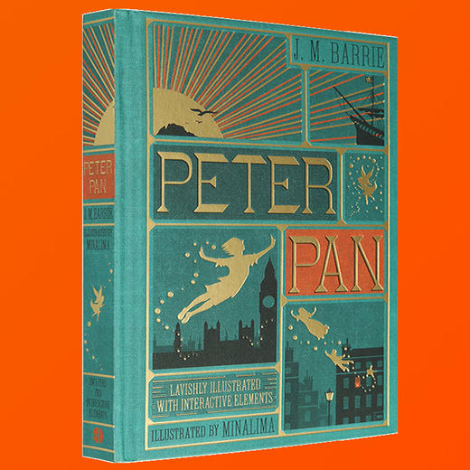 Peter Pan 小飞侠彼得潘 英文原版绘本 彩色立体书 儿童文学经典阅读 pop up book 英文版正版英语书 开发智力 商品图2
