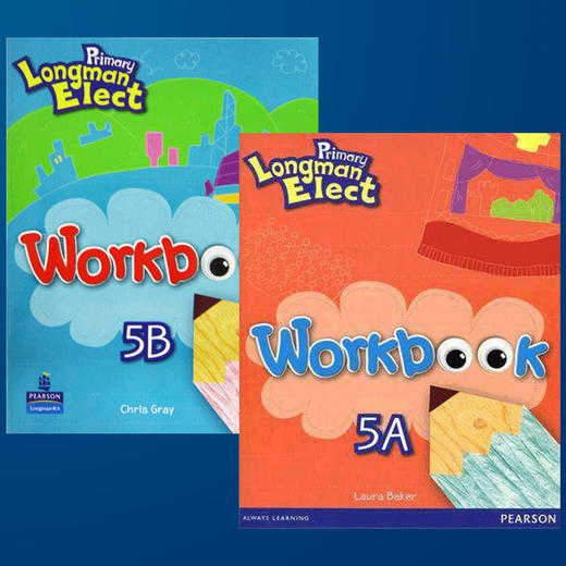 培生香港朗文小学英语教材 英文原版 Primary Longman Elect 5A+5B 练习册2本 6-12岁 五年级系列 英文版 正版 商品图1