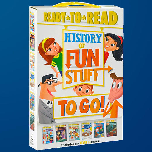 有趣的历史6本 英文原版 Ready to Read History of Fun Stuff to Go! 分级阅读图画书 准备阅读系列 Ready-to-Read level 3 进口 商品图3