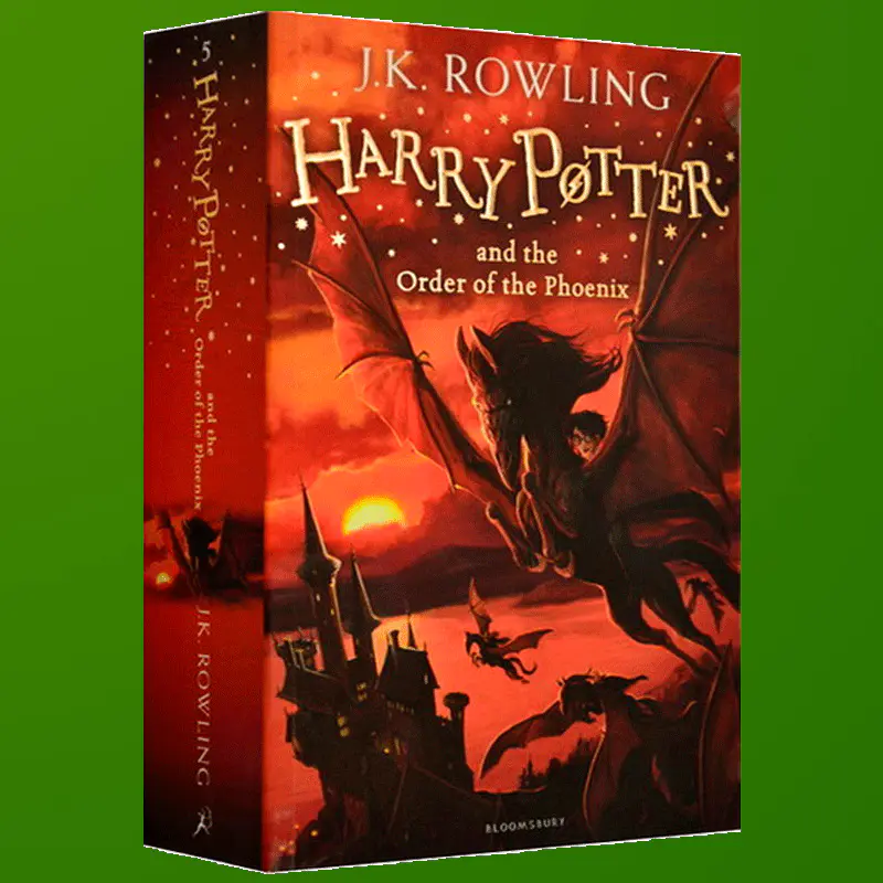 华研原版哈利波特与凤凰社英文原版harry Potter And The Order Of The Phoenix哈利波特5英文 版青春科幻小说jk罗琳进口英语书籍