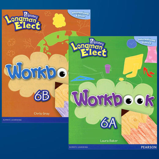 英文原版 培生香港朗文小学英语教材 Primary Longman Elect 6A+6B word book 单词练习册2本 6-12岁 六年级系列 英文版进口书籍 商品图3