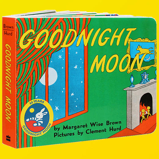 英文原版 Goodnight Moon 晚安月亮 廖彩杏推荐书单 儿童英语经典启蒙绘本 美国进口亲子读物 宝宝睡前故事图画书 经典进口正版书 商品图2