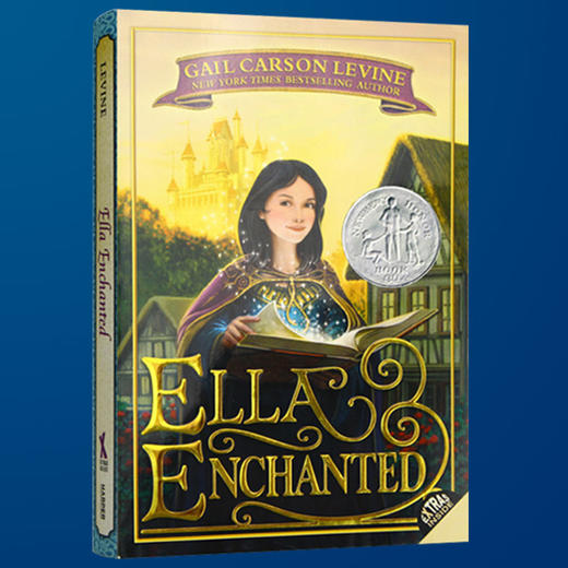 魔法灰姑娘 英文原版 Ella Enchanted 纽伯瑞银奖 英文版儿童文学书 同名电影原著小说 安妮海瑟薇主演 正版进口书 商品图3
