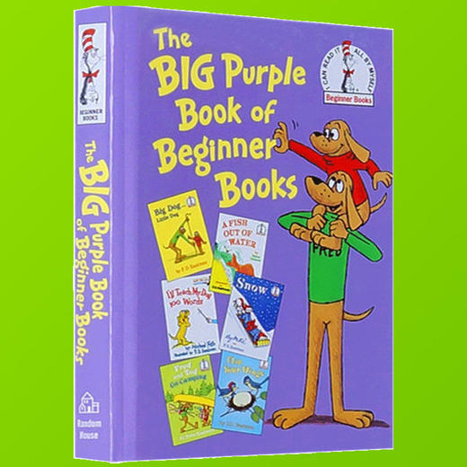 苏斯博士 英文版 The Big Purple Book 英文原版绘本 Beginner Books 苏斯初学者系列 儿童趣味故事图画书 精装进口图书 商品图2