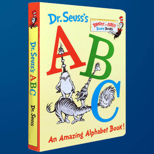 英文原版绘本 Dr. Seuss’s ABC An Amazing Alphabet Book 苏斯博士的神奇字母书  廖彩杏推荐 进口原版儿童英文学习纸板书 商品图3