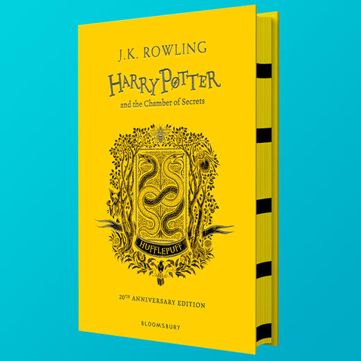 哈利波特与密室英文原版小说 Harry Potter and the Chamber of Secrets 20周年纪念赫奇帕奇精装版 JK 罗琳英文版进口英语书 商品图2