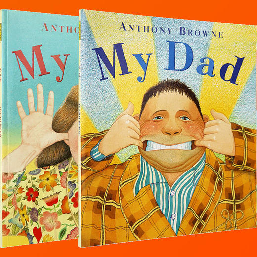 我的爸爸妈妈 绘本 英文原版 My Mum My Dad 安东尼布朗幼儿英语启蒙图画书 廖彩杏书单 家庭关系情商管理 英文版正版进口书 商品图1