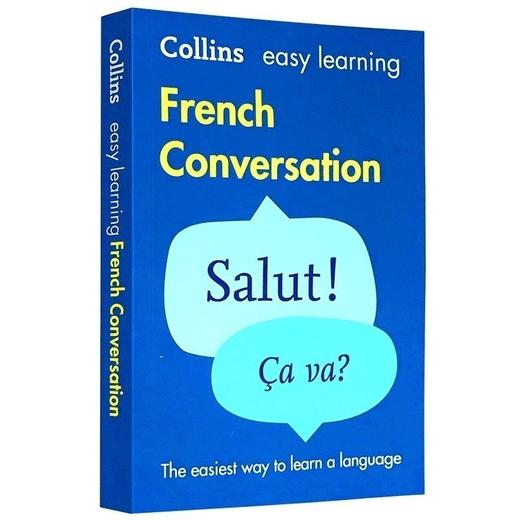 正版 collins Easy Learning French Conversation 柯林斯轻松学法语口语会话字典 英文原版词典 英文版进口工具书 商品图0