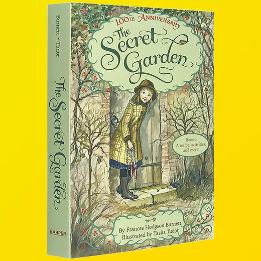儿童英文小说 秘密花园 英文原版 The Secret Garden 100周年纪念版 伯内特夫人 英文版正版英语书 商品图1