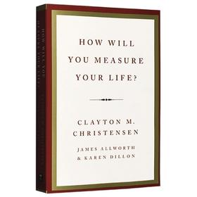 正版你要如何衡量你的人生 英文原版 How Will You Measure Your Life 英文版管理书 哈佛商学院重要一课 成功法 进口书