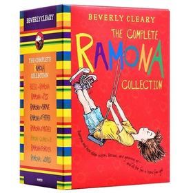 雷梦拉系列全8册套装 英文原版小说 The Complete Ramona Collection 纽伯瑞奖 儿童文学 小学生课外阅读英文版进口桥梁书正版