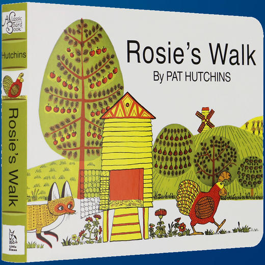 母鸡萝丝去散步 英文原版绘本 廖彩杏书单  英文版幼儿童英语启蒙绘本书 纸板书 Rosies Walk Board Book 图画故事 商品图2