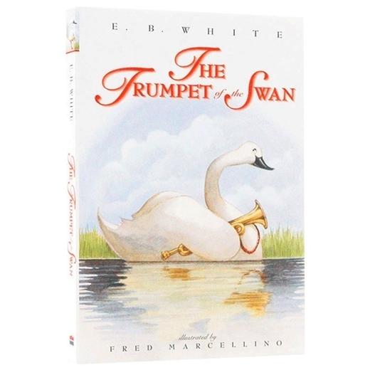 吹小号的天鹅 The Trumpet of the Swan 关于成长的寓言 英文版进口儿童文学 商品图0