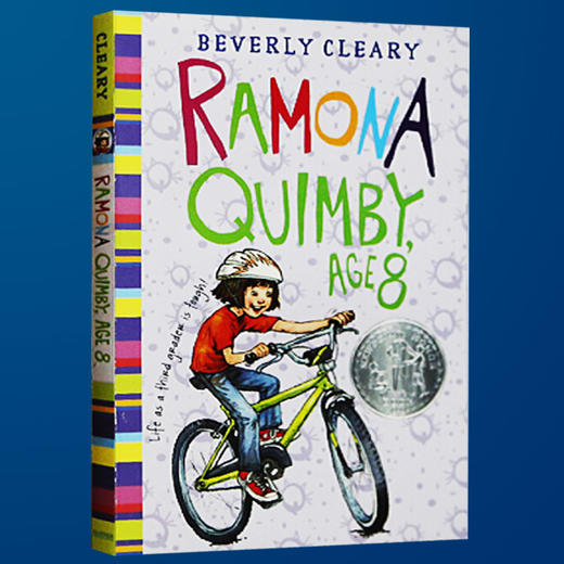 英文原版绘本 美国进口 1982年纽伯瑞银奖 Ramona Quimby, Age 8 雷梦拉八岁了 平装 儿童桥梁章节书 儿童小说 永远的雷梦拉系列 商品图2