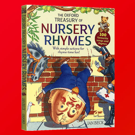 英文原版绘本 牛津英语儿歌宝库 The Oxford Treasury of Nursery Rhymes 互动游戏绘本 幼儿童音乐艺术启蒙 2-6岁 儿童谣歌谣绘本 商品图3