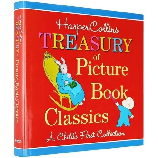 晚安月亮 英文原版 Goodnight Moon 英文版柯林斯绘本睡前故事合集 HarperCollins Treasury of Picture Book 从头到脚 商品图0
