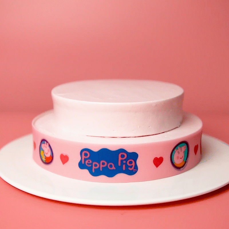 【小猪佩奇】正版小猪佩奇儿童专款蛋糕 2磅（高州）