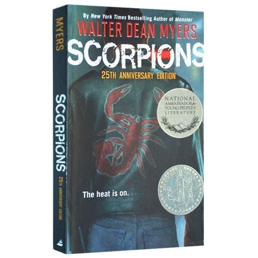 Scorpions 蝎子25th Anniversary Edition 纽伯瑞奖青少年小说童书harpercollins 英文版原版进口书 华研外语
