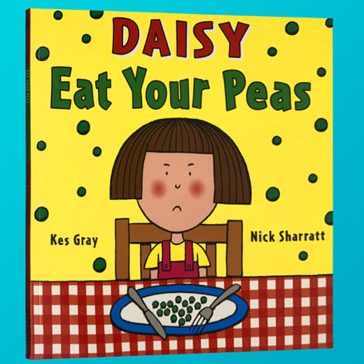 吃掉你的豌豆 英文原版儿童英文启蒙绘本 Eat Your Peas 黛西故事童书 宝宝偏食挑食 吴敏兰推荐 英文版进口书正版 商品图1
