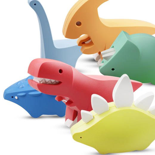 下架小恐龙系列拼装益智积木玩具磁石拼接玩具摆件模型