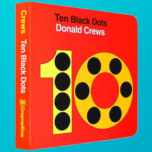 Ten Black Dots 10个小黑点纸板书 Donald Crews 吴敏兰 张湘君推荐绘本123 第47本 0-3岁儿童启蒙早教图画书 英文原版进口书 商品图2