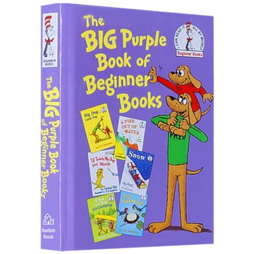 苏斯博士 英文版 The Big Purple Book 英文原版绘本 Beginner Books 苏斯初学者系列 儿童趣味故事图画书 精装进口图书 商品图4