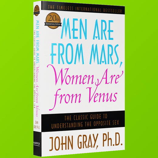 男人来自火星女人来自金星 英文版原版 men are from mars women are from venus John Gray 英文原版 正版进口书 商品图2