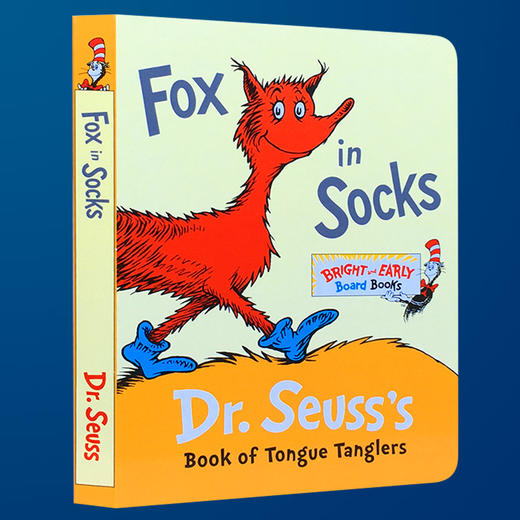 Fox in Socks 穿袜子的狐狸 英文原版绘本 Dr. Seuss 苏斯博士系列 廖彩杏推荐 纸板书 英文版英语书 商品图3