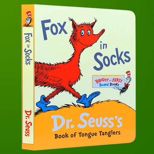 Fox in Socks 穿袜子的狐狸 英文原版绘本 Dr. Seuss 苏斯博士系列 廖彩杏推荐 纸板书 英文版英语书 商品图2