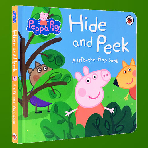 Peppa Pig Hide and Peek 小猪佩奇捉迷藏 英文原版绘本 纸板翻翻书佩佩猪 粉红猪小妹游戏互动书3-6岁进口启蒙阅读英语辅导图画书 商品图3