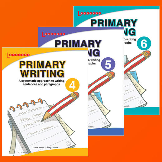 Primary Writing 4-5-6 学乐新加坡小学写作练习册3本 四五六年级 英文原版书 学乐scholastic教材 正版进口原版英文书 英文版书籍 商品图2