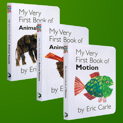 Eric Carle 我的第一本动物叫声 英文原版 My Very First Book of Animal 艾瑞卡尔爷爷 英文版正版进口1-2-3岁宝宝绘本纸板书 商品图3