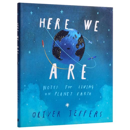 我们在这里 英文原版绘本 Here We Are 我们的地球家园 Oliver Jeffers 新作 智慧小孩系列 精装 英文版 进口原版英文书 商品图4