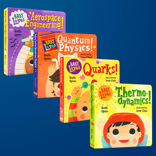 英文原版绘本书 宝宝爱科学 低幼科普4册纸板书 Baby Loves系列绘本 儿童启蒙入门亲子读物 英文版理工科绘本 进口正版英语书 商品图3