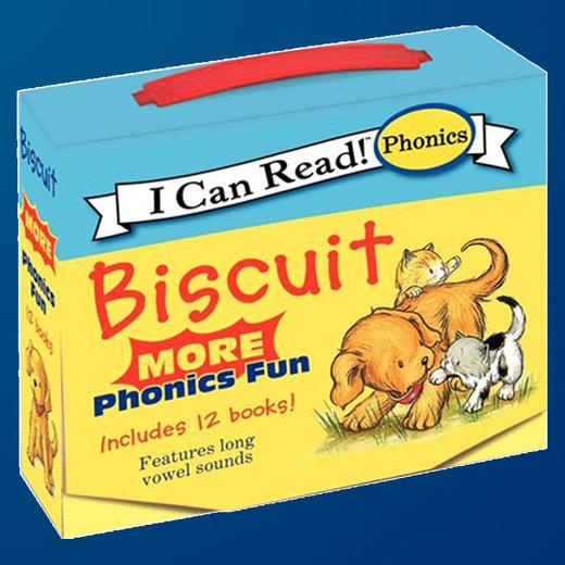 小饼干狗自然拼读绘本12册 英文原版 Biscuit More Phonics Fun 儿童英语读物 汪培珽书单My First I Can Read 进口书籍 商品图2