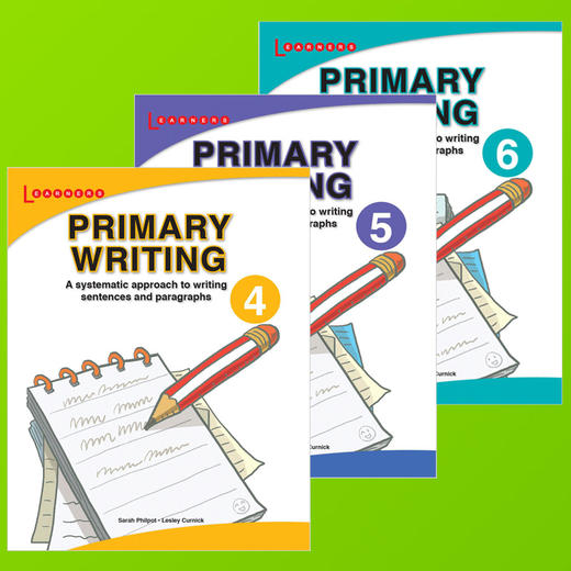 Primary Writing 4-5-6 学乐新加坡小学写作练习册3本 四五六年级 英文原版书 学乐scholastic教材 正版进口原版英文书 英文版书籍 商品图3