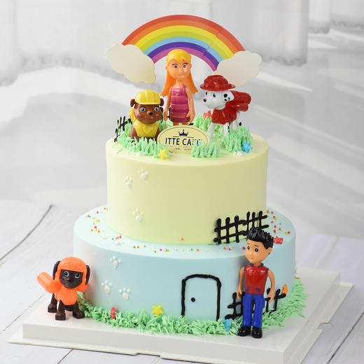 【汪汪队】奶油水果  儿童蛋糕 商品图2