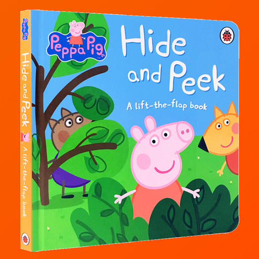 Peppa Pig Hide and Peek 小猪佩奇捉迷藏 英文原版绘本 纸板翻翻书佩佩猪 粉红猪小妹游戏互动书3-6岁进口启蒙阅读英语辅导图画书 商品图1